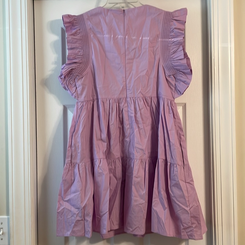 English Factory Ruffled Babydoll Mini Dress - Picture 5 of 11
